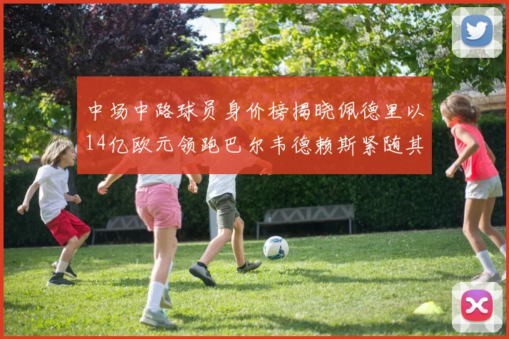 中场中路球员身价榜揭晓佩德里以14亿欧元领跑巴尔韦德赖斯紧随其后